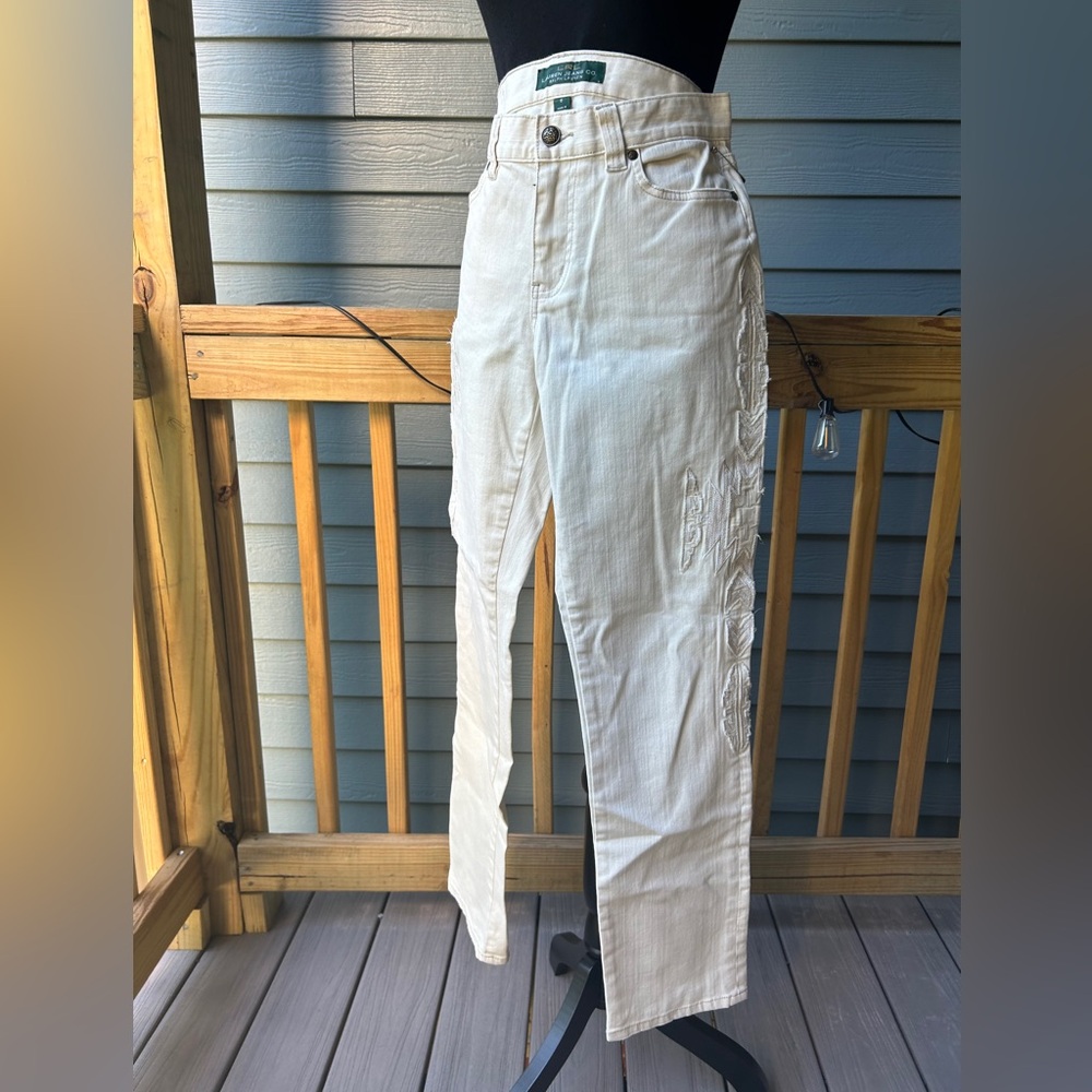 Ralph Lauren beige denim